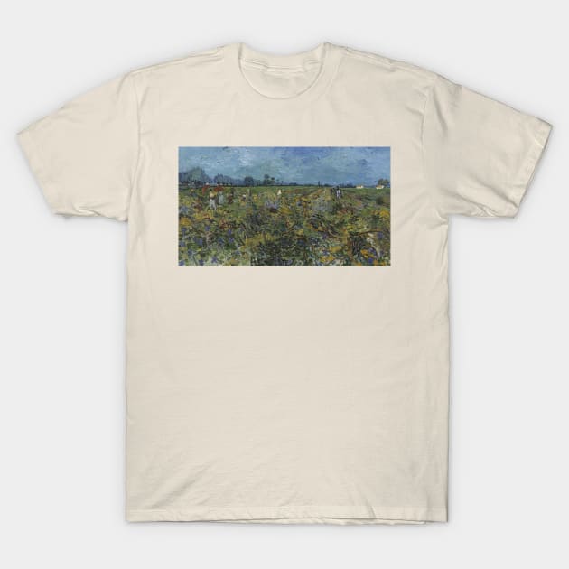 The Green Vineyard: 3 October 1888 | Art By Van Gogh T-Shirt by Art_Attack